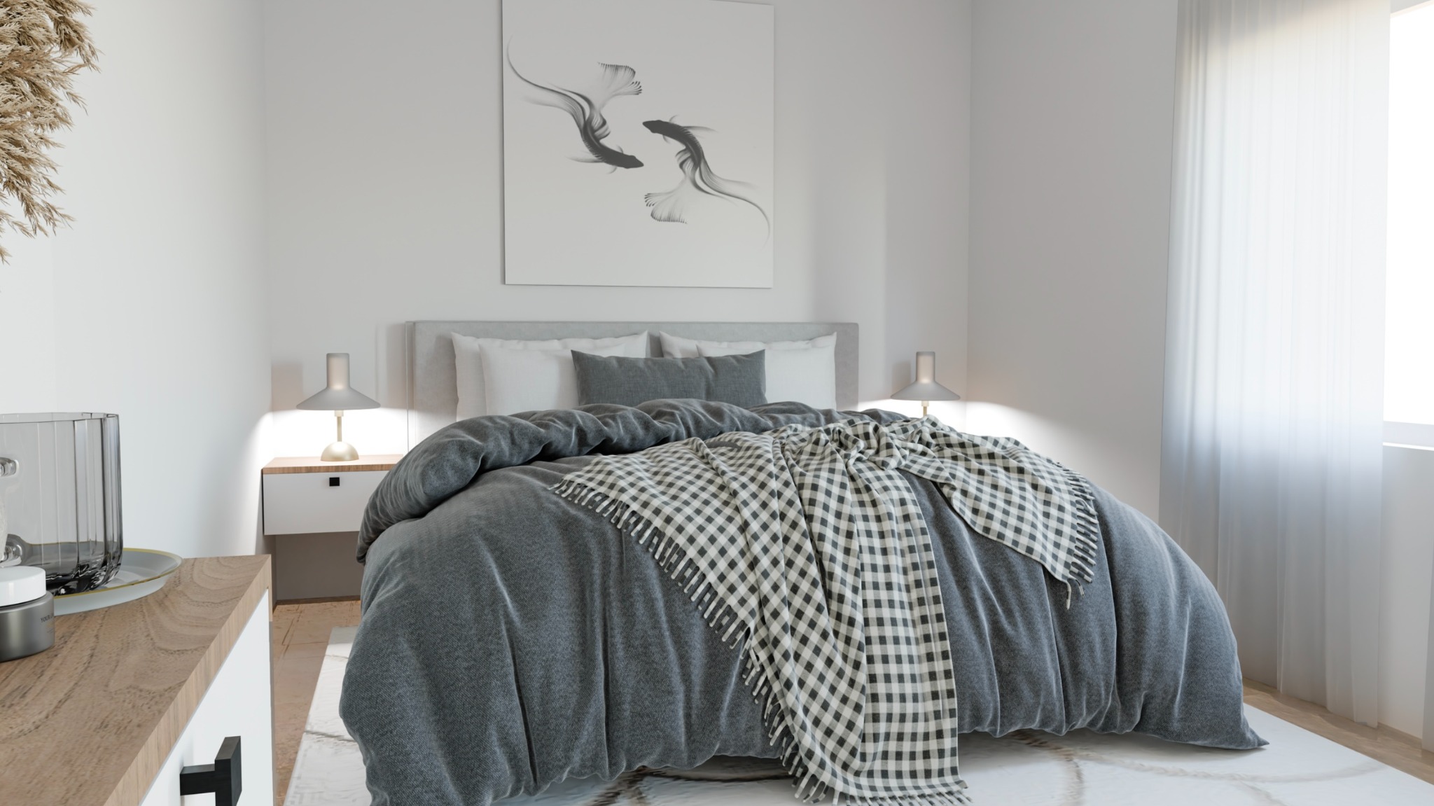 Dormitorio orientativo